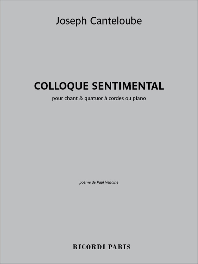 Colloque Sentimental